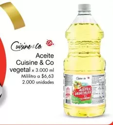 Cuisine & Co - Aceite vegetal