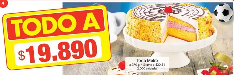 Torta Metro