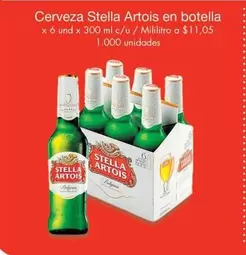 Stella Artois - Cerveza en botella