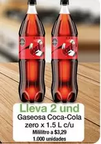 Coca Cola - Gaseosa Coca-Cola zero