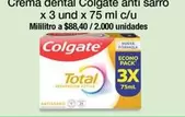 Colgate - Crema dental anti sarro