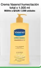 Vasenol - Crema humectación