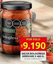 Arrivare - Salsa Bolognesa
