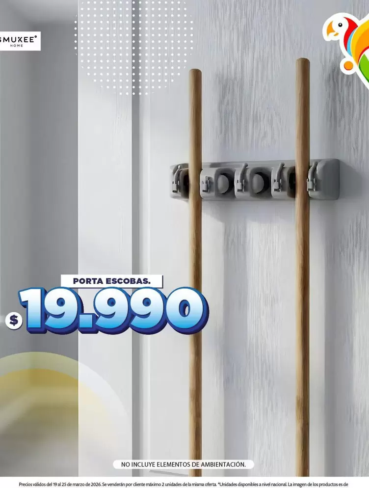 Nacional - Porta Escobas