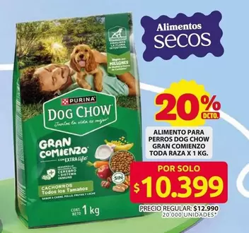 Dog chow - GRAN COMIENZO