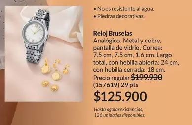Reloj Bruselas