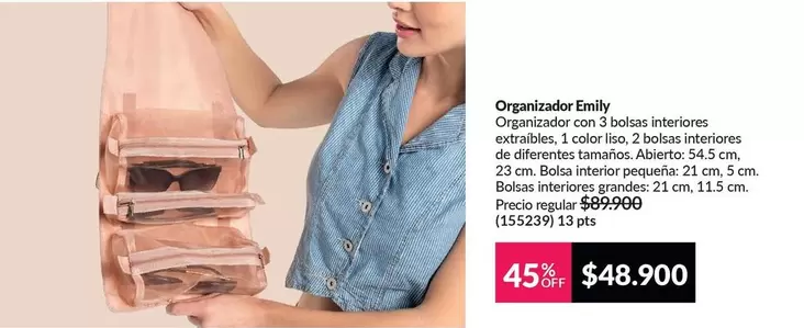 Off - Organizador Emily