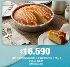 Bavaria - Torta naranja