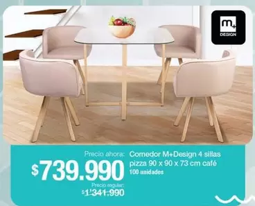 Design - Comedor 4 sillas