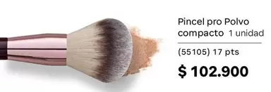 compacto - Pincel pro Polvo  1 unidad (55105)