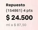 Repuesto (154861) 4 pts