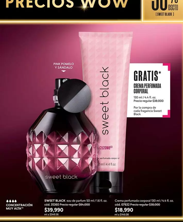 sweet black - Sweet Black Eau de Parfum