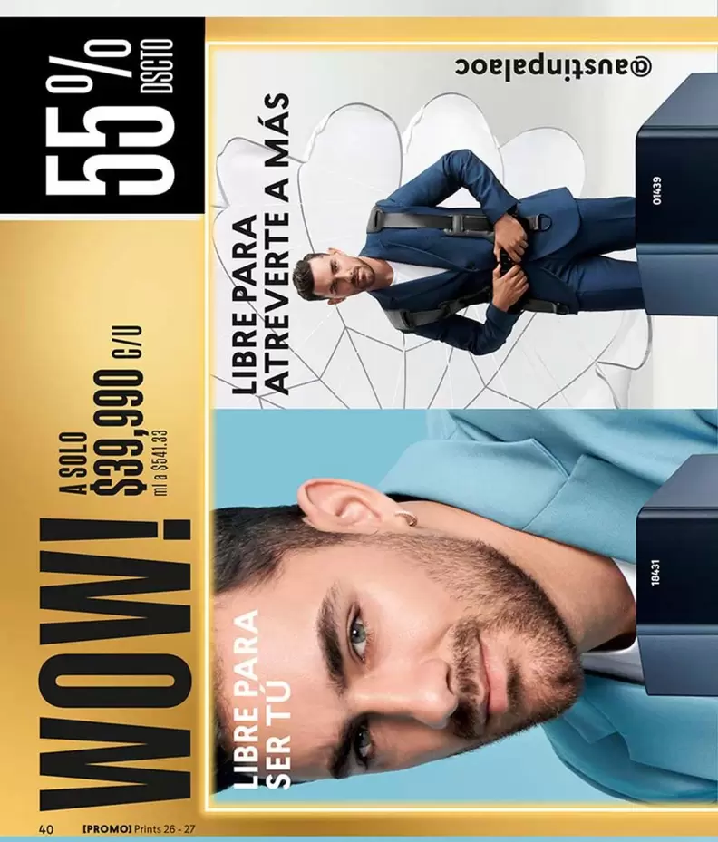 Libre para atreverte a más