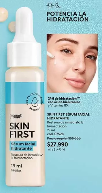First - SKIN FIRST SERUM FACIAL HIDRATANTE