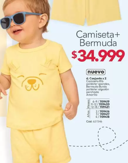 Camiseta+ Bermuda