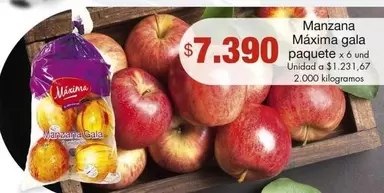 Máxima - Manzana  gala