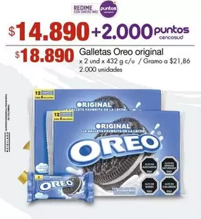 oreo - Galletas Oreo original