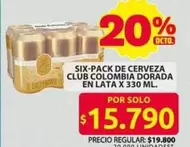 Club Colombia - CERVEZA DORADA EN LATA