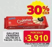 Crakeñas - Galletas Crackeñas Saltin