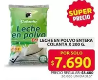 Colanta - Leche en polvo entera