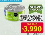Costa - Lomos de atún con limón y pimienta