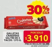 Crakeñas - Galletas Crakenas Saltin