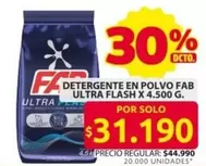 Fab - DETERGENTE EN POLVO ULTRA FLASH