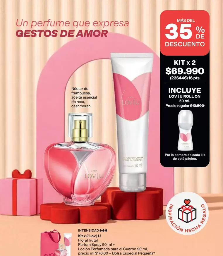 Avon - KIT x 2 LovU