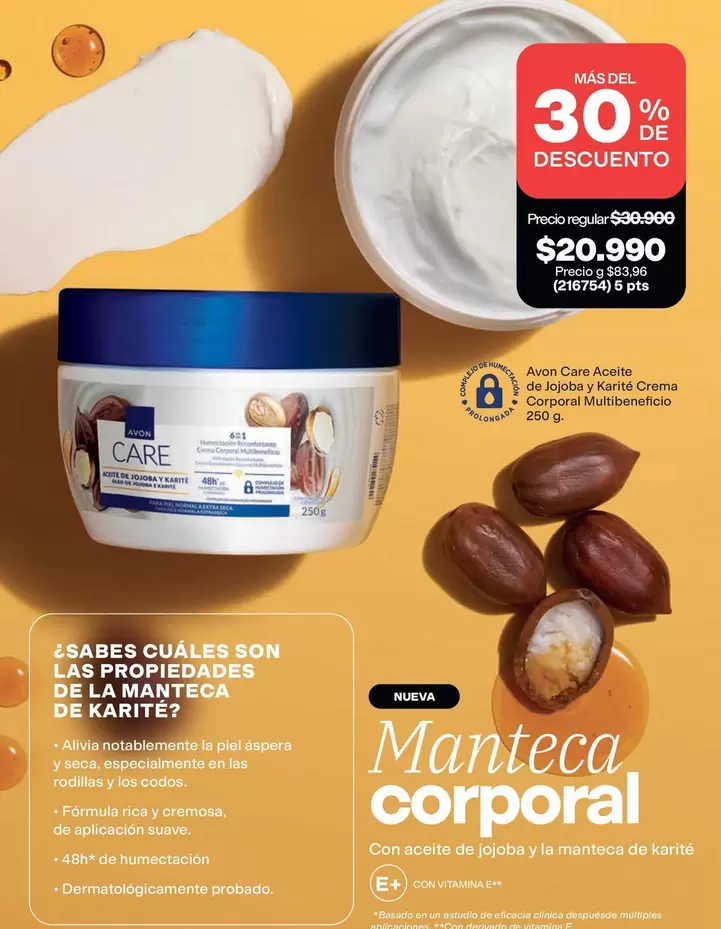 Avon - Manteca Corporal