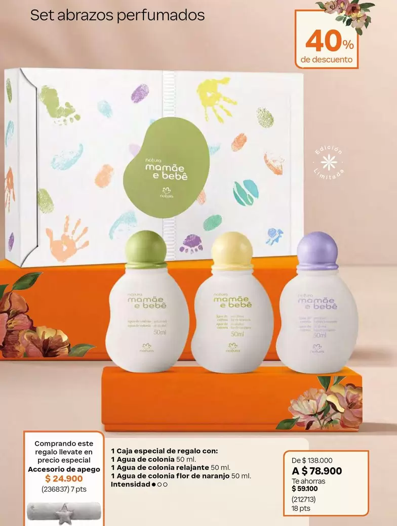 Natura - Set abrazos perfumados