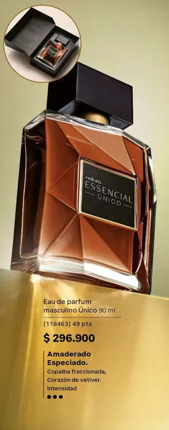 Natura - Essencial Único Eau de parfum masculino