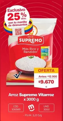 Supremo - Arroz  Vitarroz