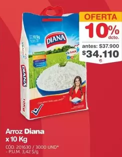 Diana - Arroz  x 10 Kg