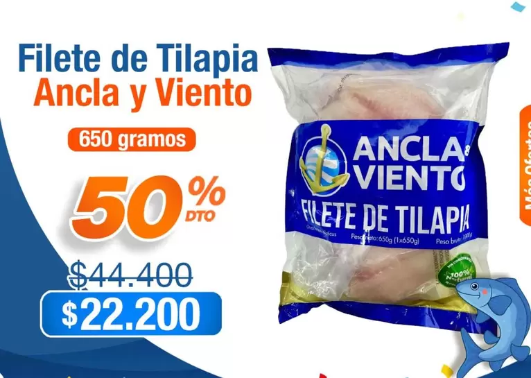 Ancla & Viento - Filete de Tilapia