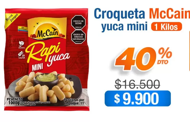 McCain - Croqueta de yuca mini