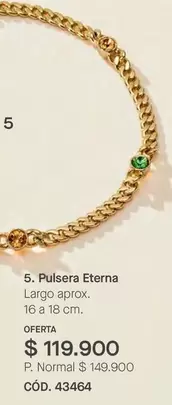 Eterna - 5. Pulsera  CÓD. 43464
