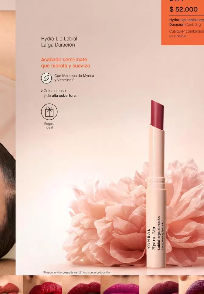 Intenso - Hydra-Lip Labial Larga Duración