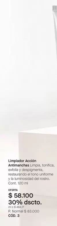 Limpiador Acción Antimanctas