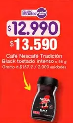 Nescafé - Café Tradición Black tostado intenso
