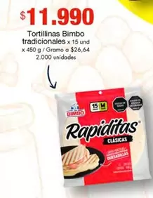 Bimbo - Tortillas tradicionales