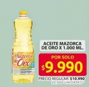 Oro - ACEITE MAZORCA