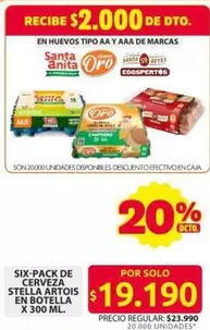Santa Anita - HUEVOS TIPO AA Y AAA