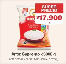 Supremo - Arroz x 5000 g