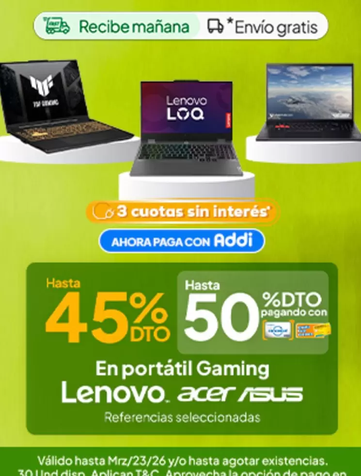 Lenovo - En port	il Gaming