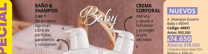 Eucerin - A. Shampoo  Baby