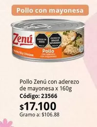 Zenú - Pollo con aderezo de mayonesa