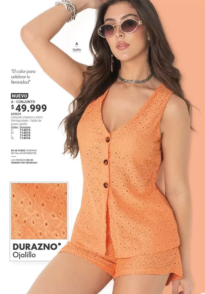 Conjunto Durazno Ojallillo