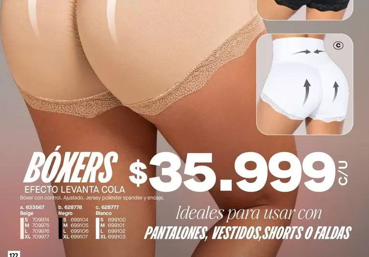 Control - BÓXERS EFECTO LEVANTA COLA