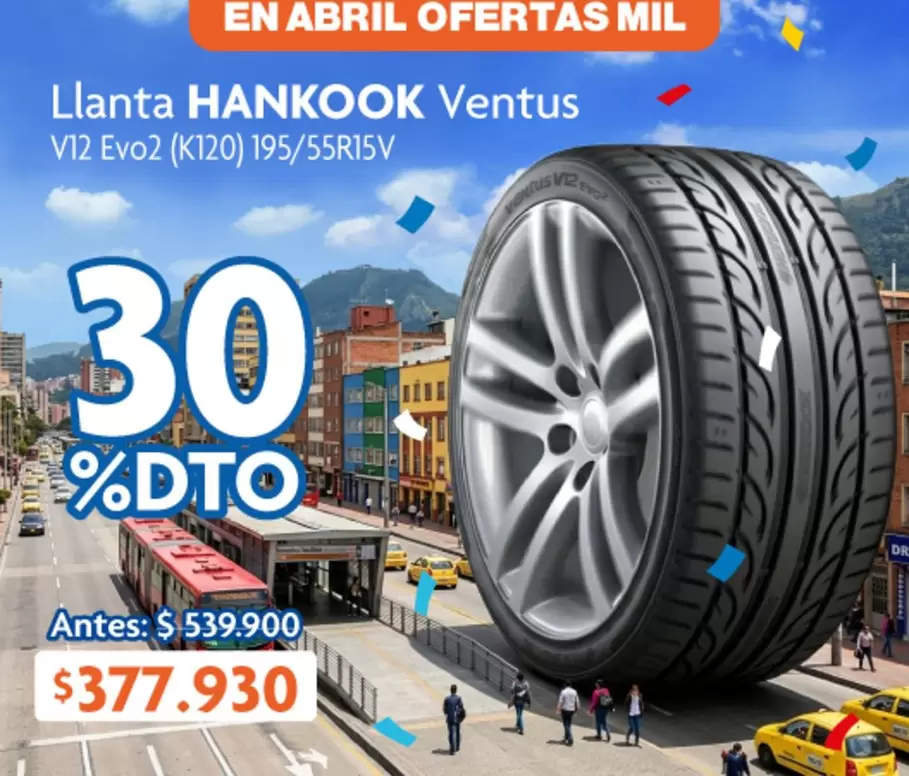 hankook - Ventus V12 Evo2 (K120) 195/55R15
