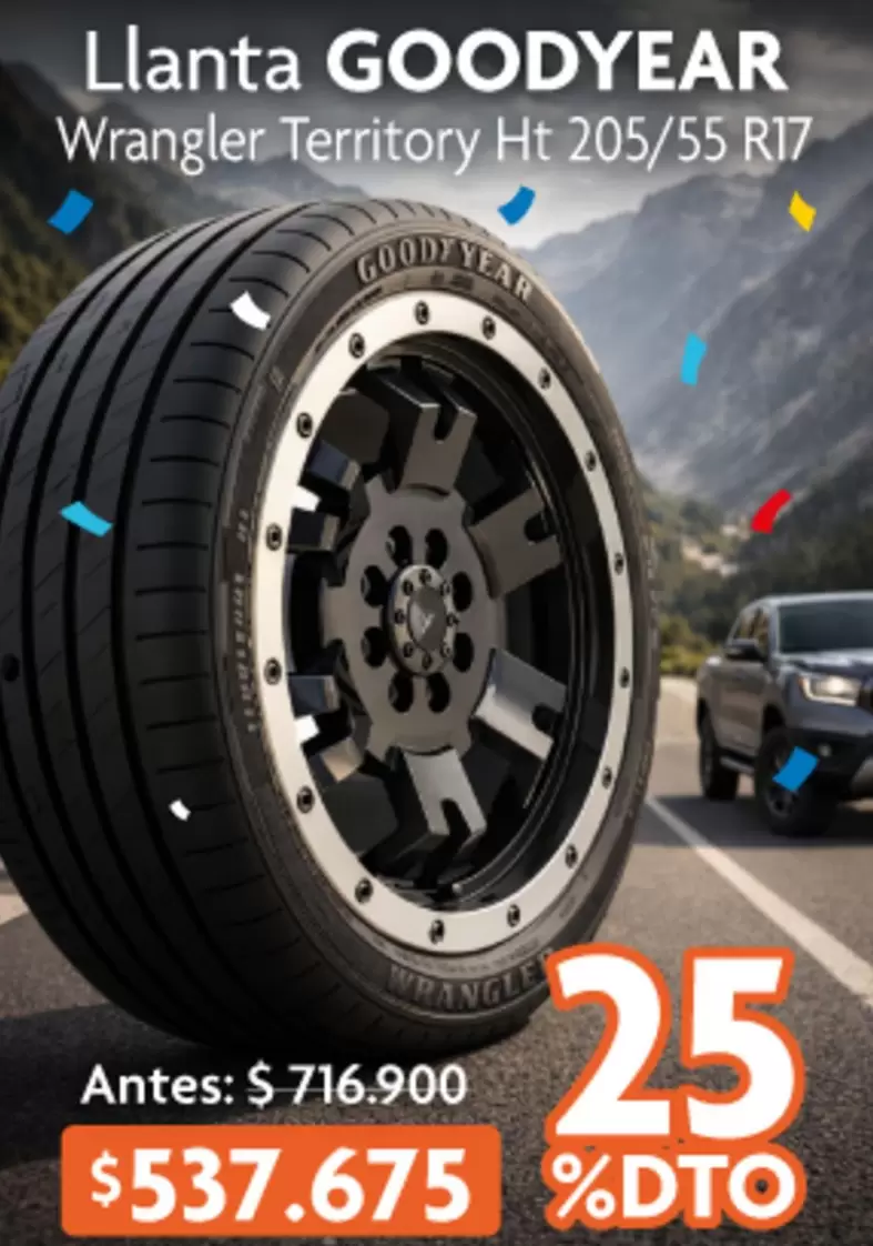Goodyear - Wrangler Territory Ht 205/55 R17